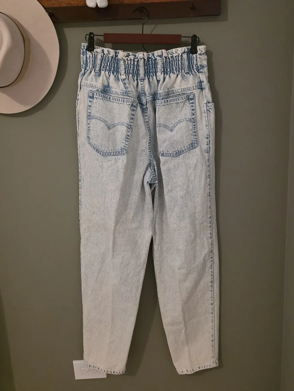 Levi's Vintage Paperbag Mom Jeans 80s 90s Festival Casual